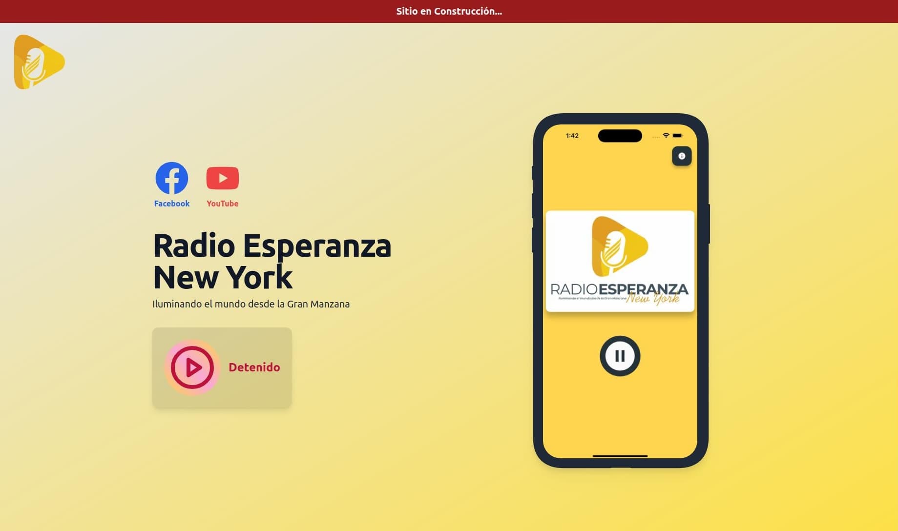 Radio Esperanza New York Screenshot